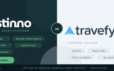 Destinno: alternativa a Travefy para agencias de viaje